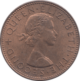 1964 NEW ZEALAND HALF PENNY ( UNC ) 2 - WORLD COINS - Cambridgeshire Coins