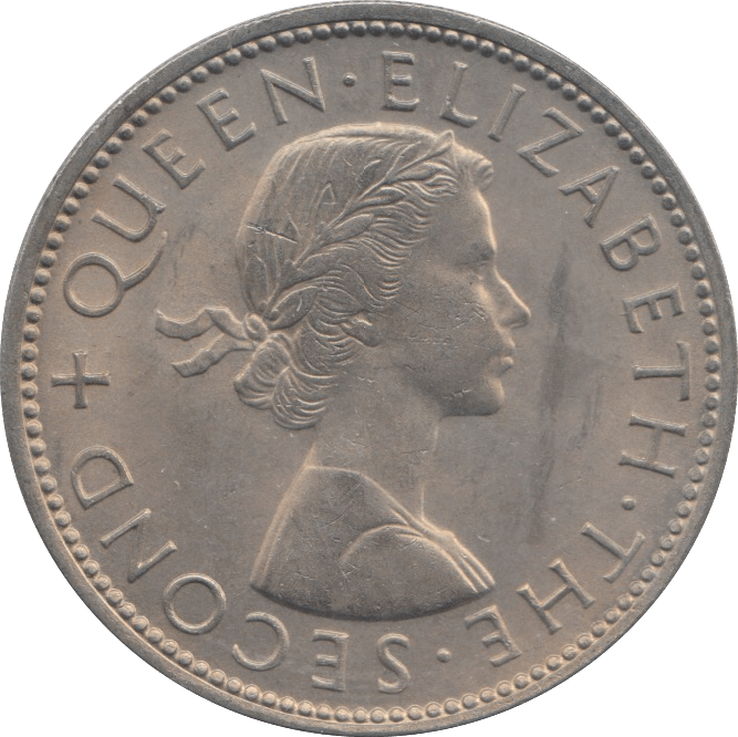 1964 NEW ZEALAND ONE FLORIN ( UNC ) 2 - WORLD COINS - Cambridgeshire Coins