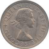 1964 NEW ZEALAND ONE FLORIN ( UNC ) 2 - WORLD COINS - Cambridgeshire Coins