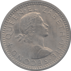 1964 NEW ZEALAND SIX PENCE ( UNC ) - WORLD COINS - Cambridgeshire Coins