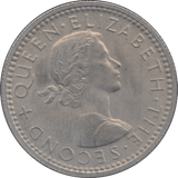 1964 NEW ZEALAND SIX PENCE ( UNC ) - WORLD COINS - Cambridgeshire Coins