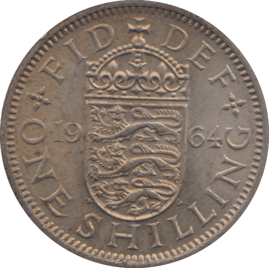 1964 SHILLING ( UNC ) - Shilling - Cambridgeshire Coins
