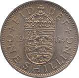 1964 SHILLING ( UNC ) - Shilling - Cambridgeshire Coins