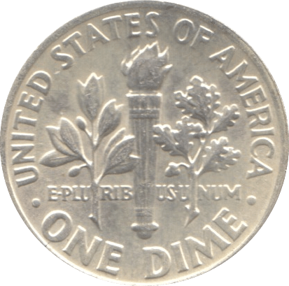 1964 SILVER 1 DIME U.S.A - SILVER WORLD COINS - Cambridgeshire Coins