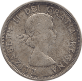 1964 SILVER CANADA QUEBEC DOLLAR 1 - SILVER WORLD COINS - Cambridgeshire Coins