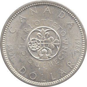 1964 SILVER DOLLAR CANADA 3 - WORLD SILVER COINS - Cambridgeshire Coins