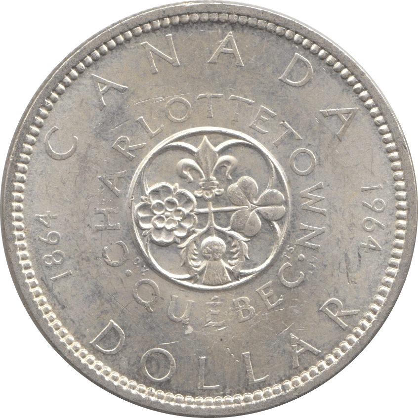 1964 SILVER DOLLAR CANADA 3 - WORLD SILVER COINS - Cambridgeshire Coins