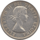 1964 SILVER FIFTY CENTS CANADA - WORLD SILVER COINS - Cambridgeshire Coins
