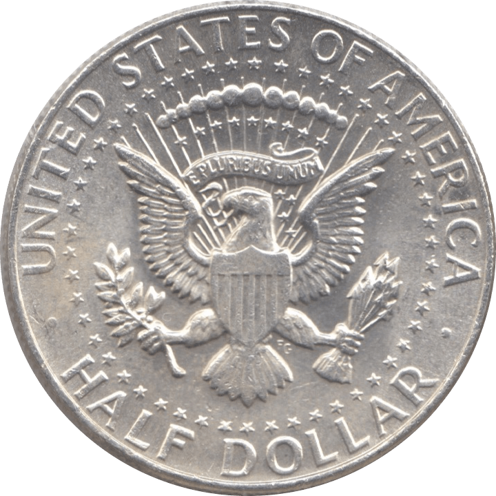 1964 SILVER HALF DOLLAR USA A - WORLD SILVER COINS - Cambridgeshire Coins