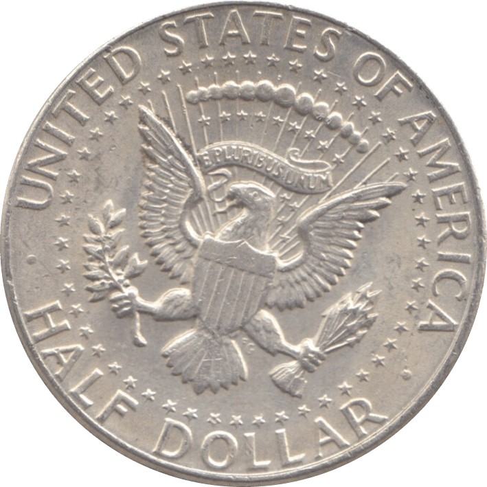 1964 SILVER HALF DOLLAR USA B - WORLD SILVER COINS - Cambridgeshire Coins