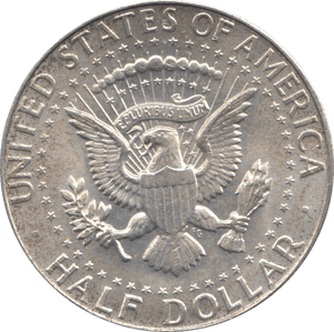 1964 SILVER HALF DOLLAR USA - SILVER WORLD COINS - Cambridgeshire Coins