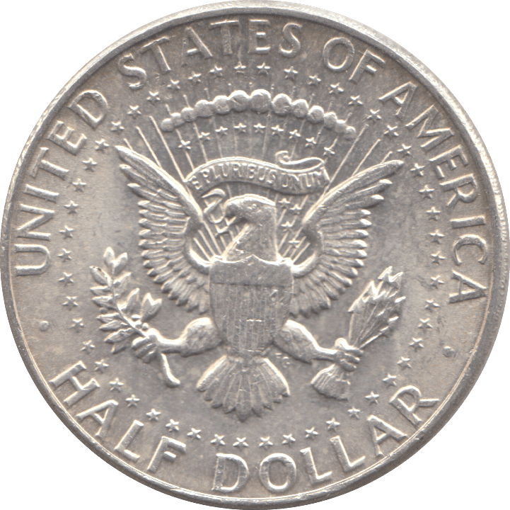 1964 SILVER HALF DOLLAR USA - SILVER WORLD COINS - Cambridgeshire Coins