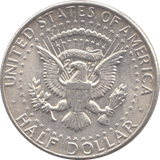 1964 SILVER HALF DOLLAR USA - SILVER WORLD COINS - Cambridgeshire Coins