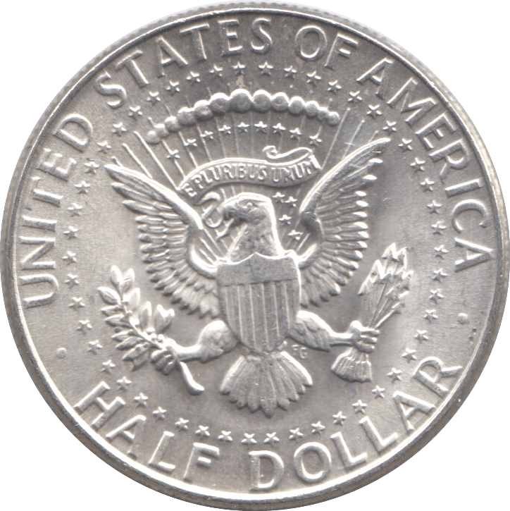 1964 SILVER HALF DOLLAR USA - SILVER WORLD COINS - Cambridgeshire Coins