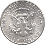 1964 SILVER HALF DOLLAR USA - SILVER WORLD COINS - Cambridgeshire Coins