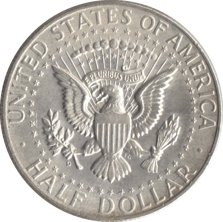 1964 SILVER HALF DOLLAR USA - SILVER WORLD COINS - Cambridgeshire Coins