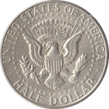 1964 SILVER HALF DOLLAR USA - SILVER WORLD COINS - Cambridgeshire Coins