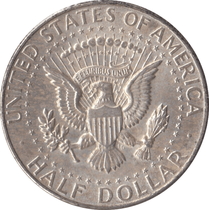 1964 SILVER HALF DOLLAR USA - SILVER WORLD COINS - Cambridgeshire Coins
