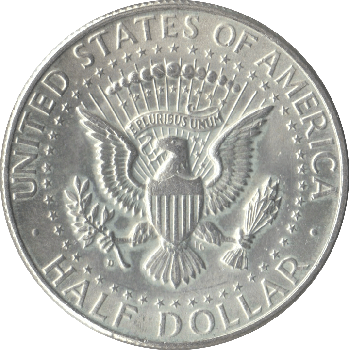 1964 SILVER HALF DOLLAR USA - SILVER WORLD COINS - Cambridgeshire Coins