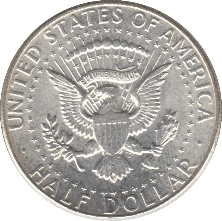 1964 SILVER HALF DOLLAR USA - SILVER WORLD COINS - Cambridgeshire Coins