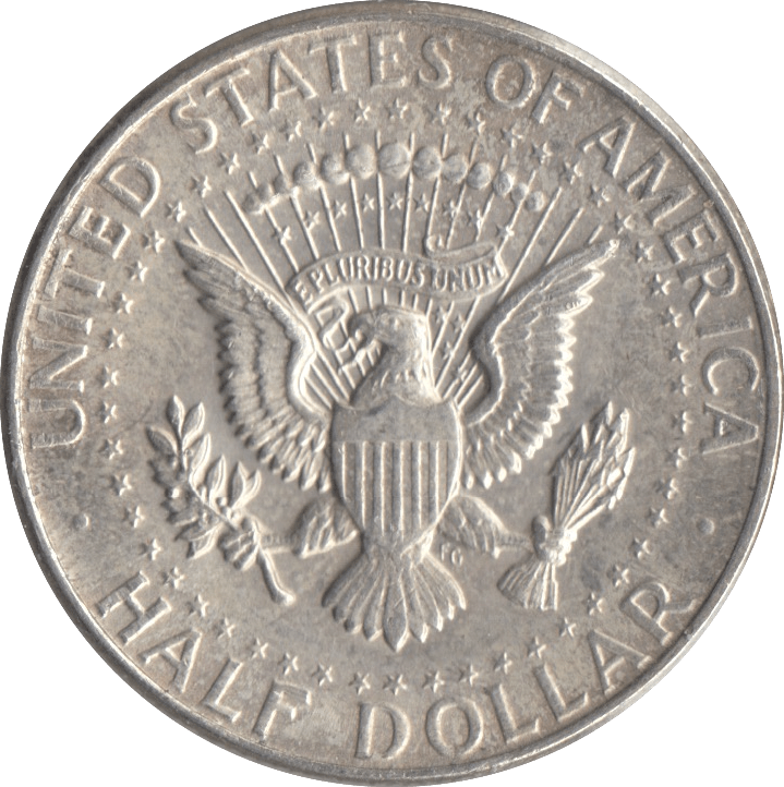 1964 SILVER HALF DOLLAR USA - SILVER WORLD COINS - Cambridgeshire Coins