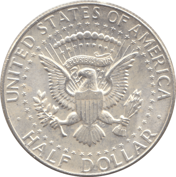 1964 SILVER HALF DOLLAR USA - SILVER WORLD COINS - Cambridgeshire Coins