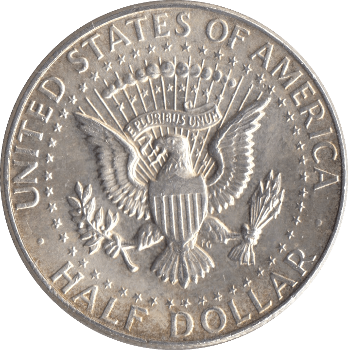 1964 SILVER HALF DOLLAR USA - SILVER WORLD COINS - Cambridgeshire Coins