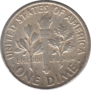 1964 SILVER ONE DIME USA - SILVER WORLD COINS - Cambridgeshire Coins