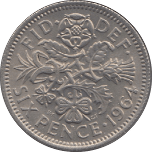 1964 SIXPENCE ( UNC ) 16 - Sixpence - Cambridgeshire Coins