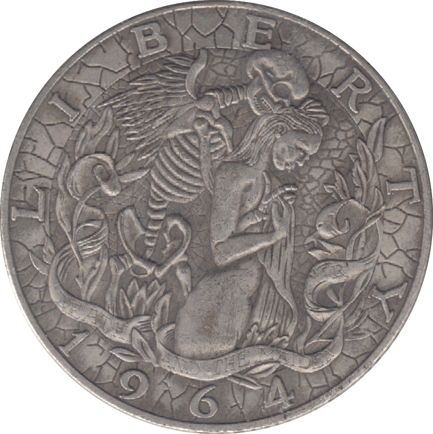 1964 USA HALF DOLLAR FANTASY MEDAL - Cambridgeshire Coins