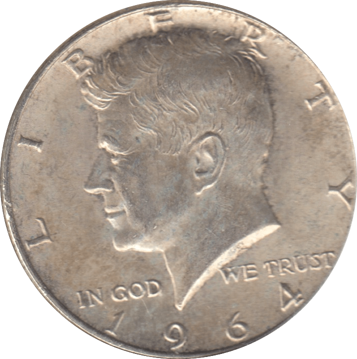 1964 USA HALF DOLLAR - WORLD COINS - Cambridgeshire Coins
