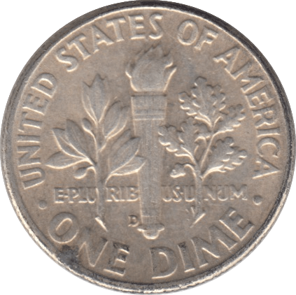 1964 USA SILVER DIME DENVER MINT - SILVER WORLD COINS - Cambridgeshire Coins