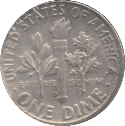 1964 USA SILVER DIME - SILVER WORLD COINS - Cambridgeshire Coins