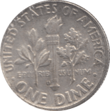 1964 USA SILVER DIME - SILVER WORLD COINS - Cambridgeshire Coins