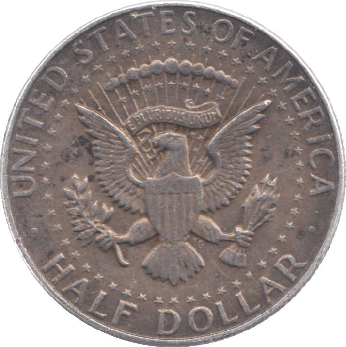 1964 USA SILVER HALF DOLLAR 5 - SILVER WORLD COINS - Cambridgeshire Coins