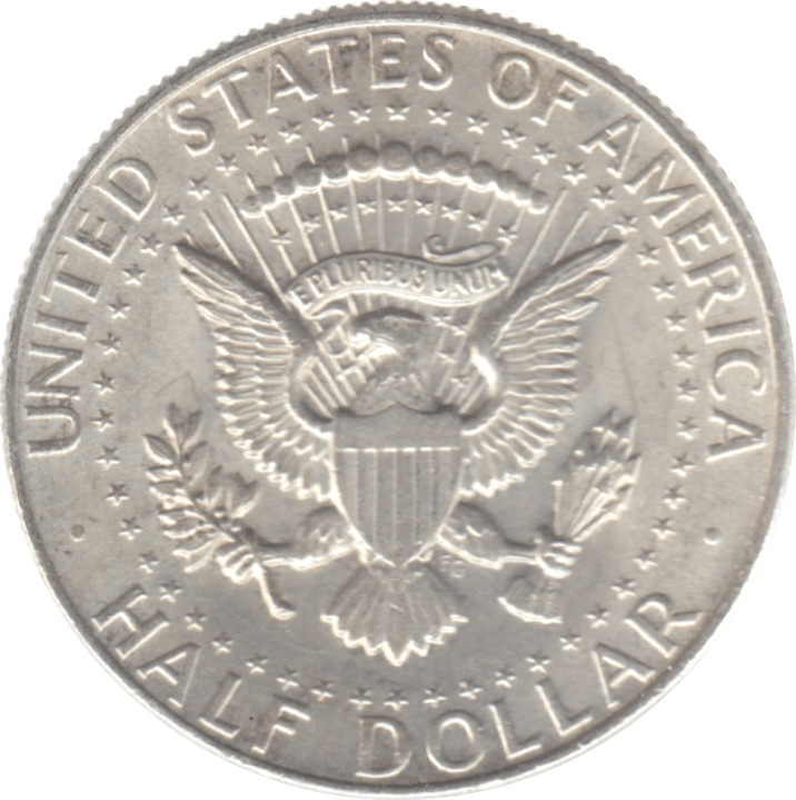 1964 USA SILVER HALF DOLLAR E - WORLD SILVER COINS - Cambridgeshire Coins