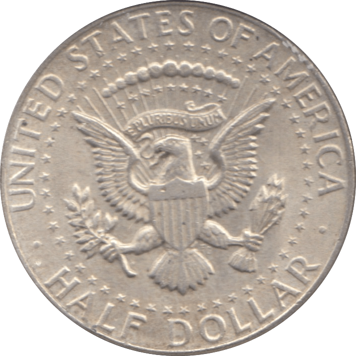 1964 USA SILVER HALF DOLLAR - SILVER WORLD COINS - Cambridgeshire Coins