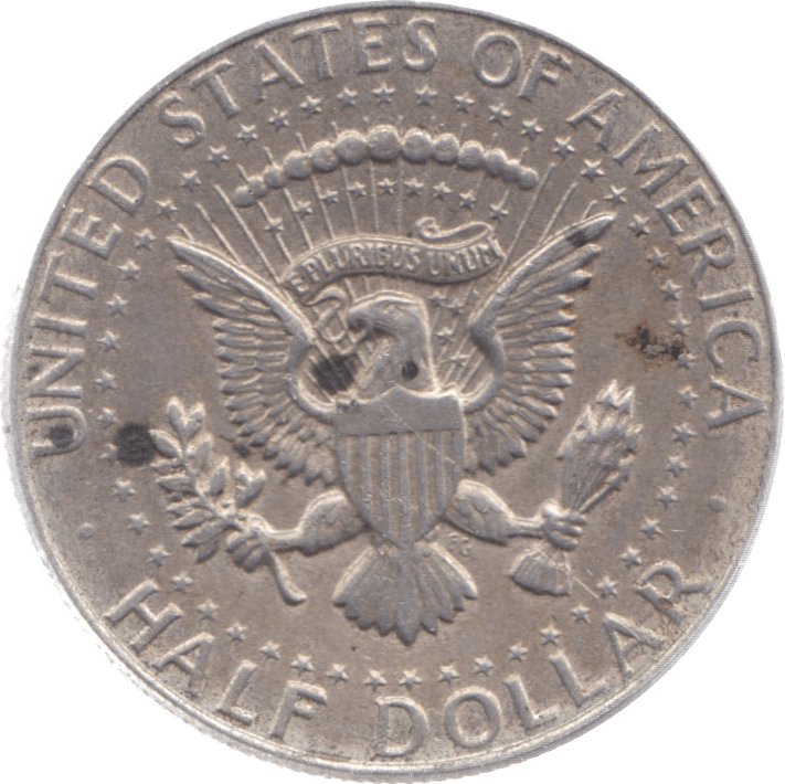 1964 USA SILVER HALF DOLLAR - SILVER WORLD COINS - Cambridgeshire Coins