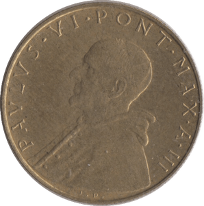 1965 20 LIRE VATICAN CITY - WORLD COINS - Cambridgeshire Coins