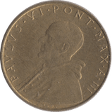 1965 20 LIRE VATICAN CITY - WORLD COINS - Cambridgeshire Coins