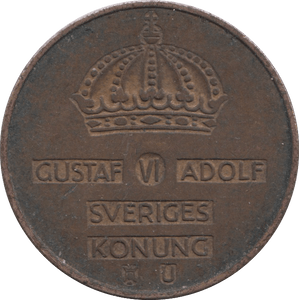 1965 5 ORE SWEDEN - WORLD COINS - Cambridgeshire Coins