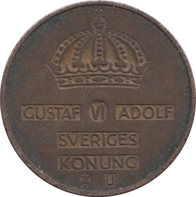 1965 5 ORE SWEDEN - WORLD COINS - Cambridgeshire Coins