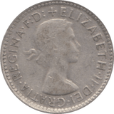 1965 AUSTRALIA SILVER SIXPENCE - SILVER WORLD COINS - Cambridgeshire Coins
