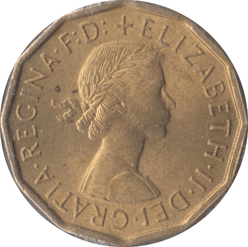 1965 BRASS THREEPENCE ( BU ) - Threepence - Cambridgeshire Coins