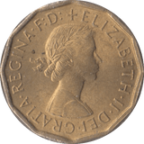 1965 BRASS THREEPENCE ( BU ) - Threepence - Cambridgeshire Coins
