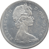 1965 CANADA SILVER ONE DOLLAR 9 - WORLD SILVER COINS - Cambridgeshire Coins