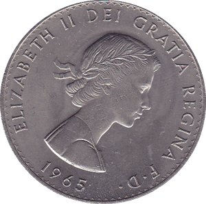 1965 CROWN ( UNC ) - Crown - Cambridgeshire Coins