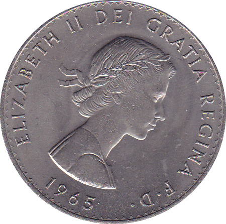 1965 CROWN ( UNC ) - Crown - Cambridgeshire Coins
