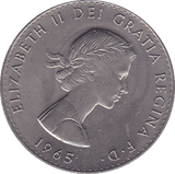 1965 CROWN ( UNC ) - Crown - Cambridgeshire Coins