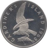 1965 GARDINER'S ISLAND TRIAL ( PROOF ) - WORLD COINS - Cambridgeshire Coins